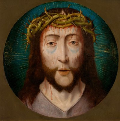 Christ with Crown of Thorns by Follower of Aelbrecht Bouts